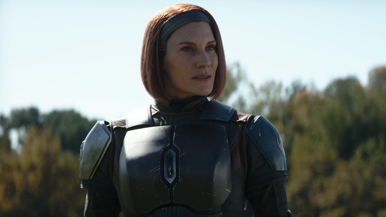 Katee Sackhoff in The Mandalorian