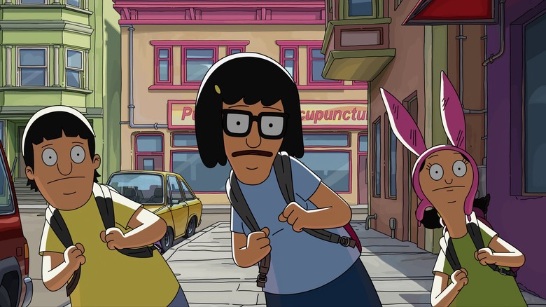 Eugene Mirman, Dan Mintz, and Kristen Schaal in The Bob's Burgers Movie