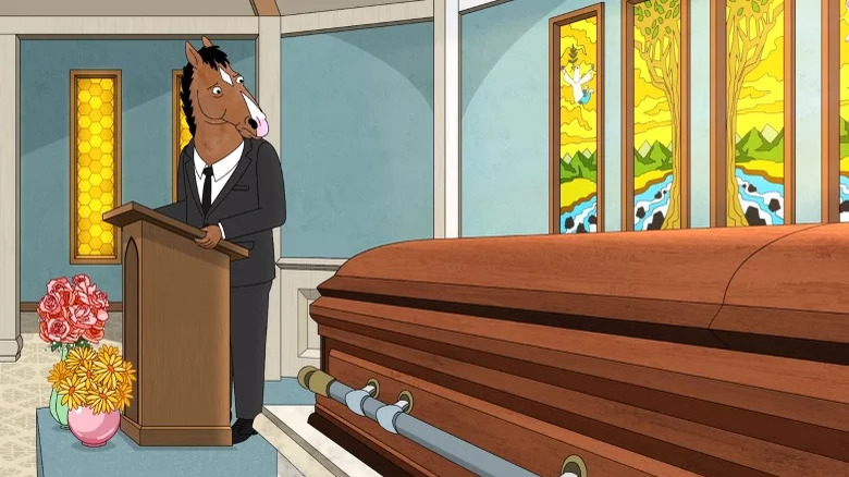 BoJack Horseman, funeral