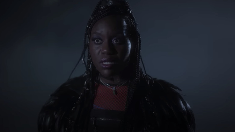 Abigail Achiri plays the aptly-named goth girl Raven in "Boo, Bitch"