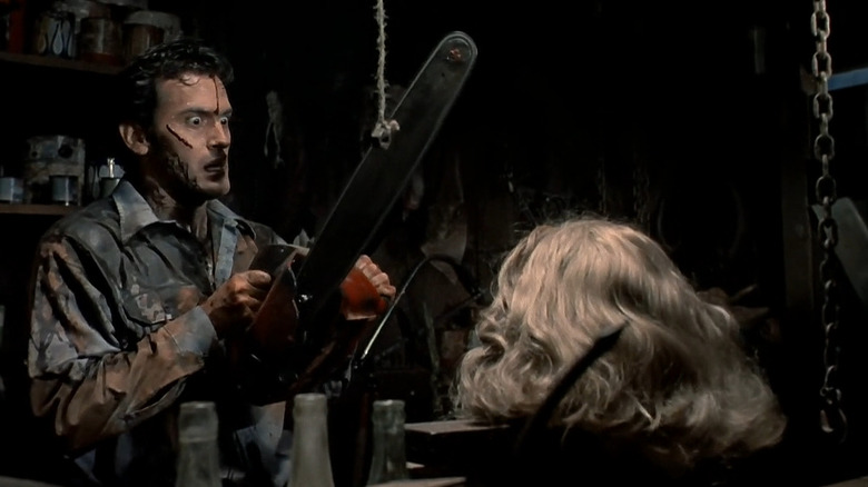 Bruce Campbell as Ash in Evil Dead II