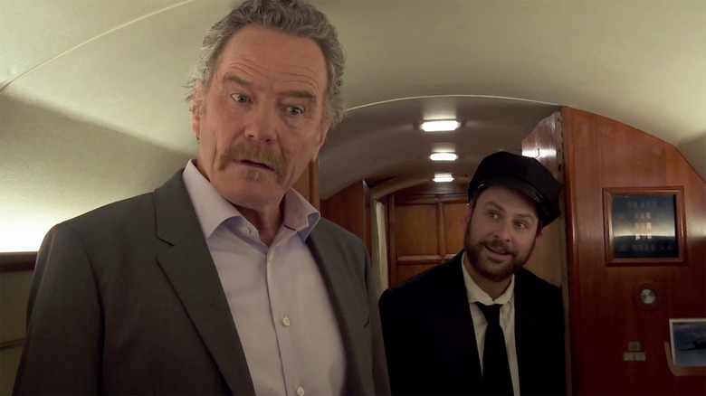 Bryan Cranston e Charlie Day em It's Always Sunny in Philadelphia