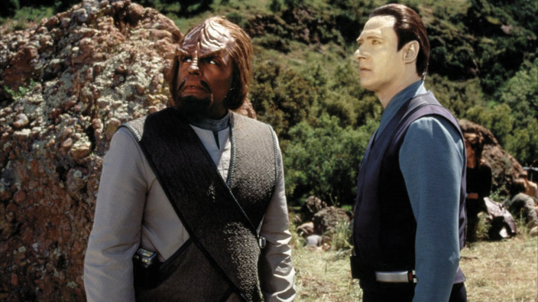 Worf and Data