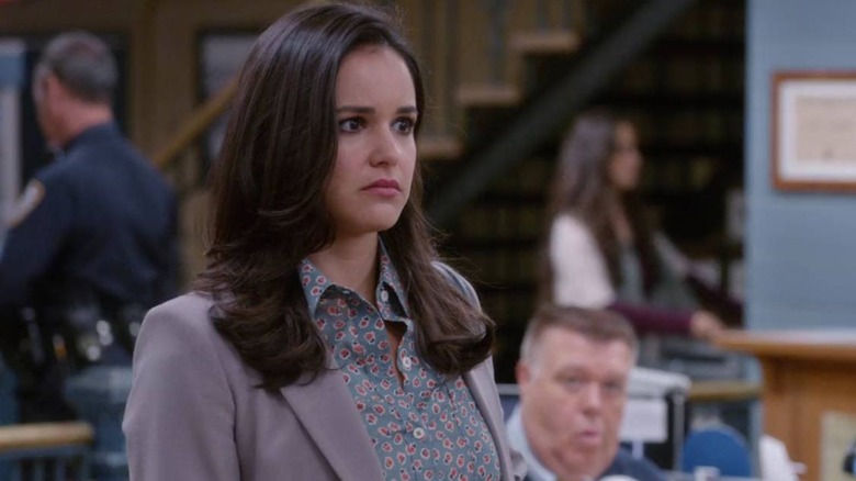 Melissa Fumero as Amy Santiago in Brooklyn Nine-Nine