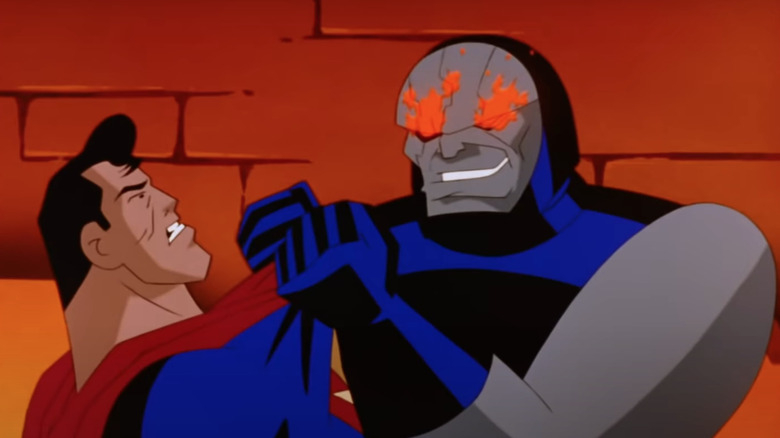 Darkseid and Superman The Animated Series