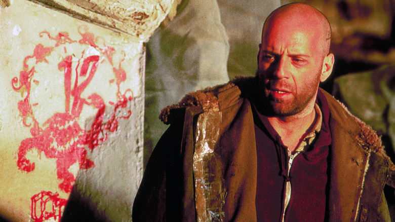 Bruce Willis in 12 Monkeys