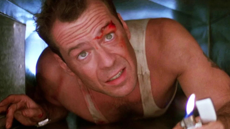 Bruce Willis in Die Hard