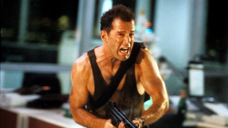 Bruce Willis in Die Hard