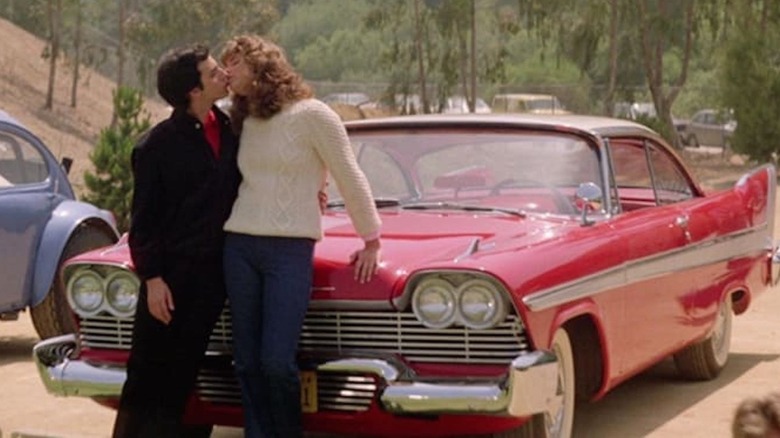 Arnie Kissing Leigh in John Carpenter's Christine