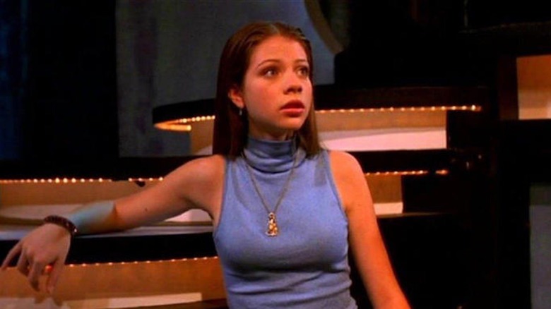 Michelle Trachtenberg as Dawn Summers takes the stage in Buffy the Vampire Slayer