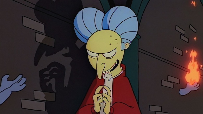 Simpsons Mr Burns Dracula