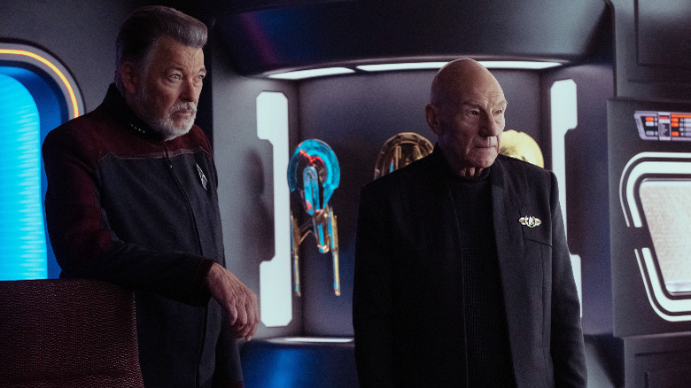 Riker and Picard in Star Trek: Picard