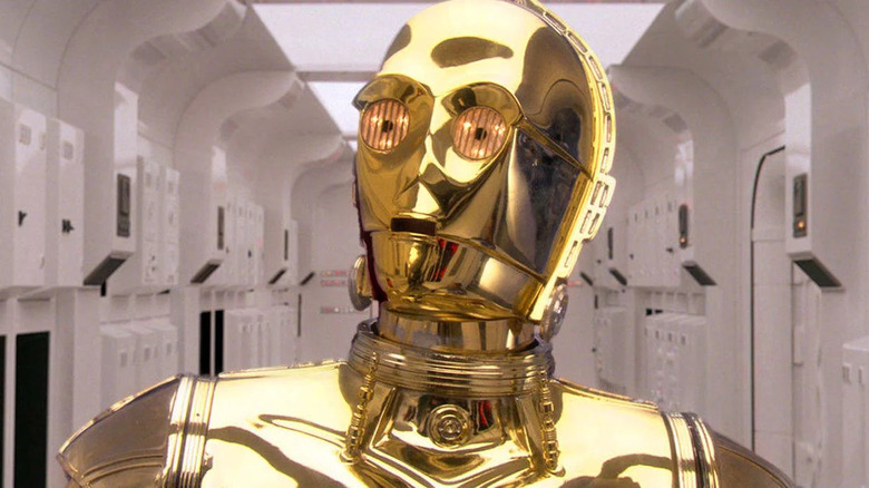 C-3PO in Star Wars: A New Hope