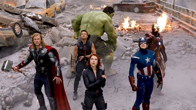 The Avengers assemble in 2012