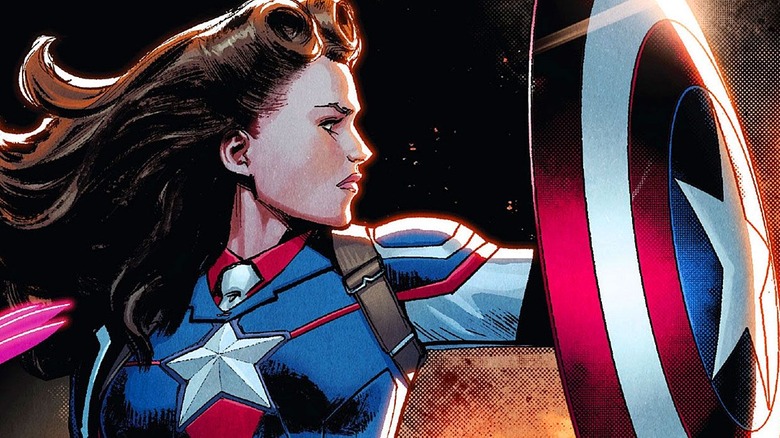 Peggy Carter as Captain America from Exiles