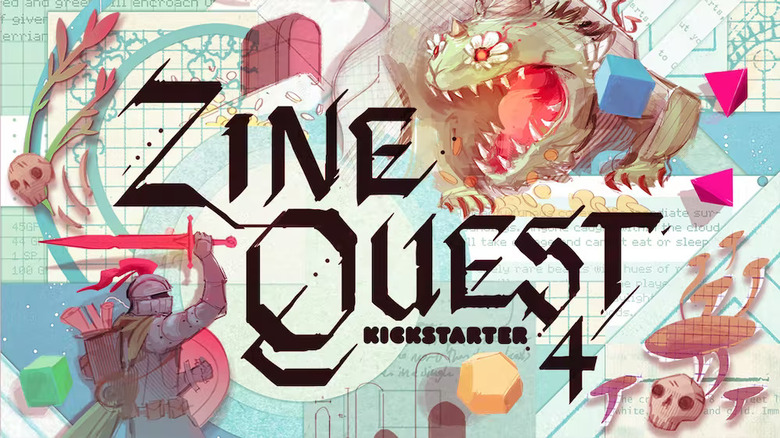 kickstarter zine quest graphic