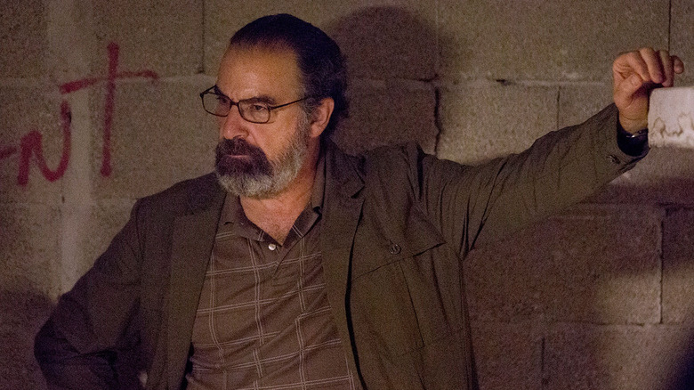 Mandy Patinkin looking ominously in Homeland