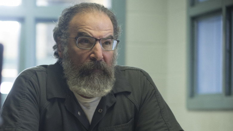 Mandy Patinkin looking grizzly in Homeland