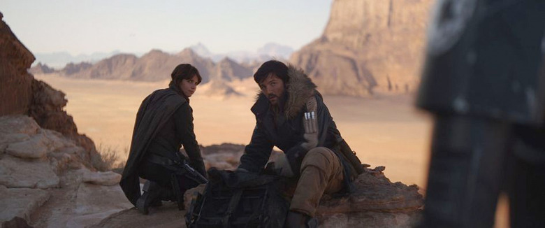 Rogue One - K-2SO, Cassian Andor and Jyn Erso