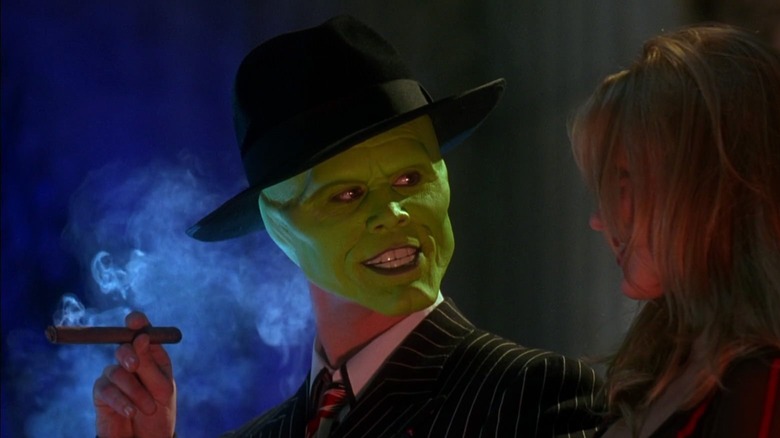 Jim Carrey and Cameron Diaz in The Mask