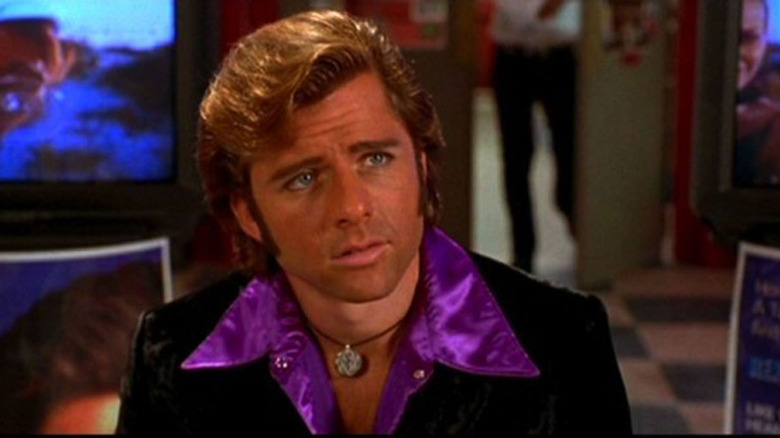 Rex Manning wearing all of the bronzer ever made