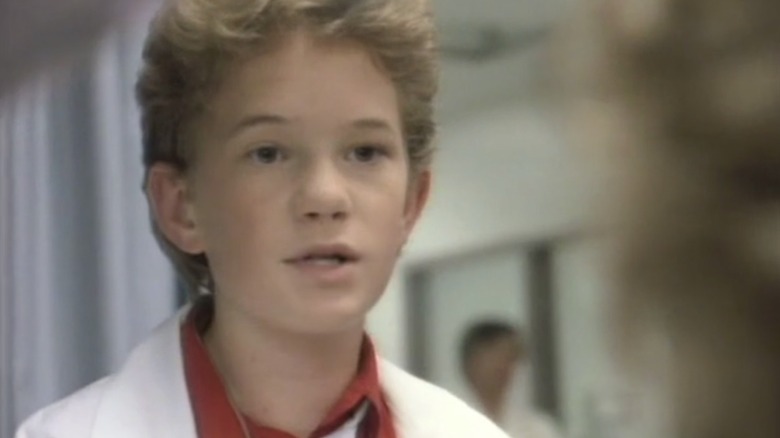 Neil Patrick Harris in lab coat Doogie Howser, M.D.