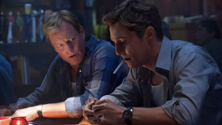 Woody Harrelson and Matthew McConaughey in True Detective