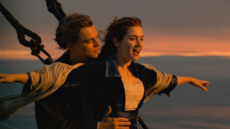 Jack and Rose in Titanic