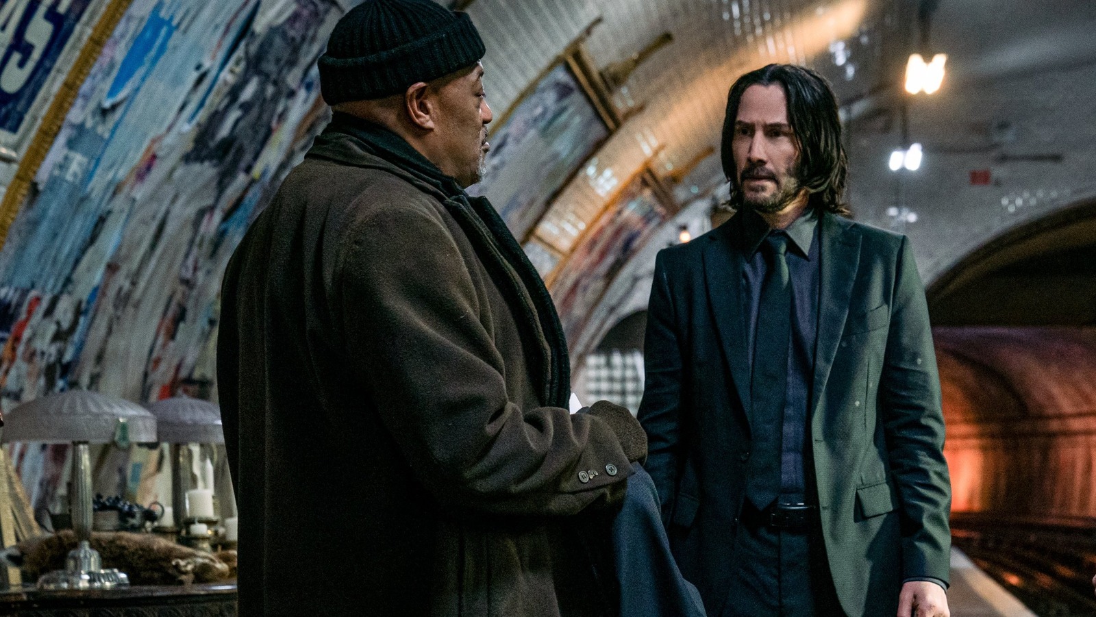 The Matrix Reunion! Laurence Fishburne To Make John Wick 2 Cameo