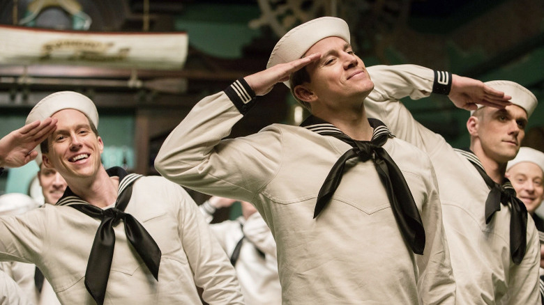 Channing Tatum salutes in Hail, Caesar