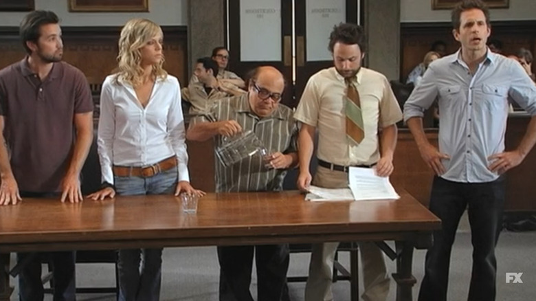 The gang on It's Always Sunny in Philadelphia