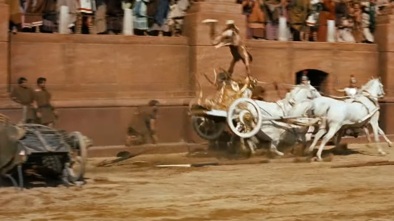 Charlton Heston Had One Worry When It Came To Ben Hur #39 s Famous Chariot Race