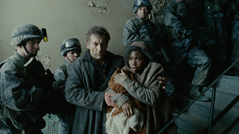 Children of Men baby soldiers miracle ceasfire