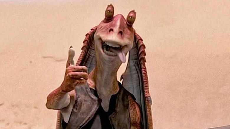 Jar Jar Binks in Star Wars: The Phantom Menace