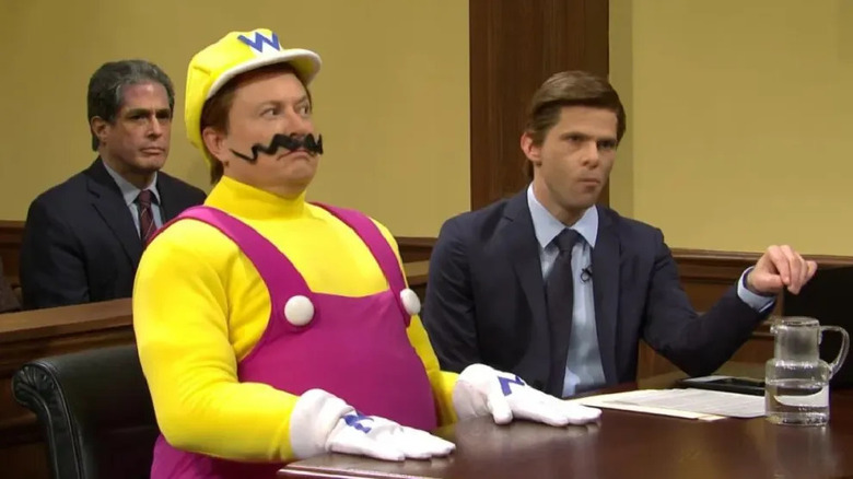 Elon Musk como Wario en Saturday Night Live