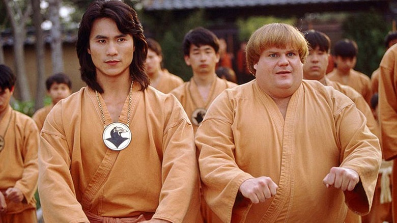 Robin Shou and Chris Farley