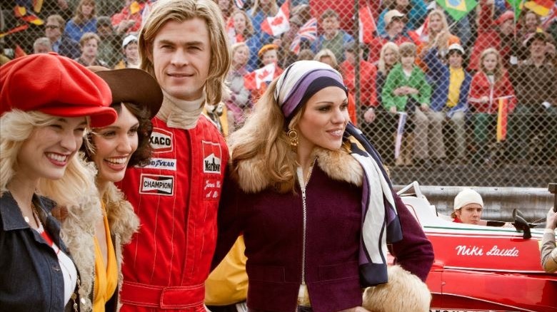 Chris Hemsworth as James Hunt