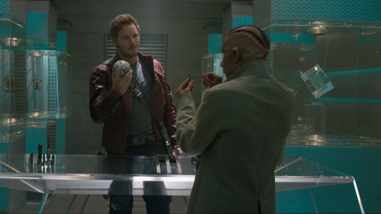 Star-Lord and the Broker in Guardians of the Galaxy