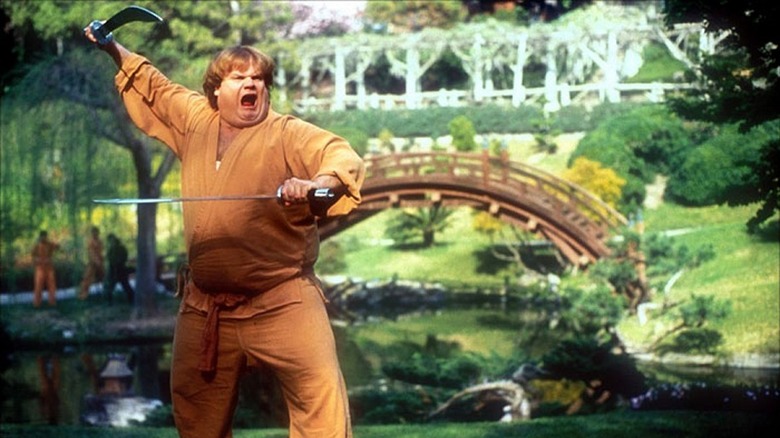 Chris Farley in Beverly Hills Ninja