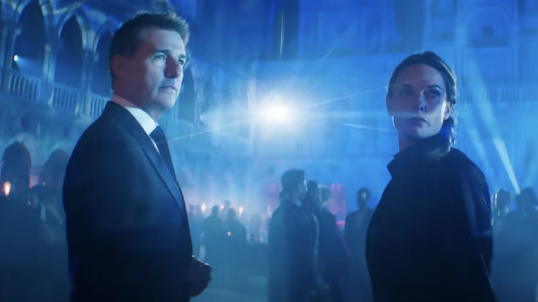 Mission Impossible Dead Reckoning Tom Cruise and Rebecca Ferguson