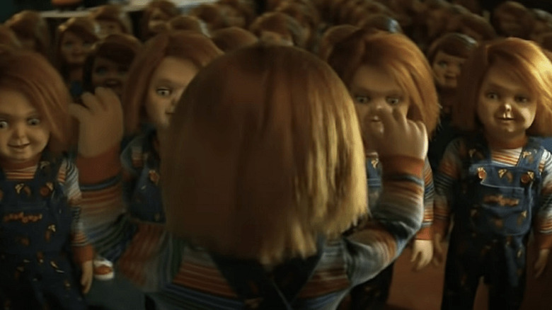 An army of Chucky dolls