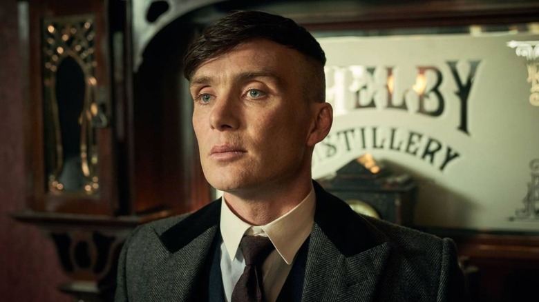 Cillian Murphy as Tommy Shelby in Peaky Blinders