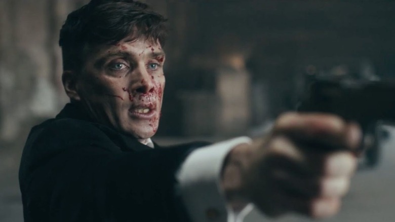 Cillian Murphy as Tommy Shelby in Peaky Blinders