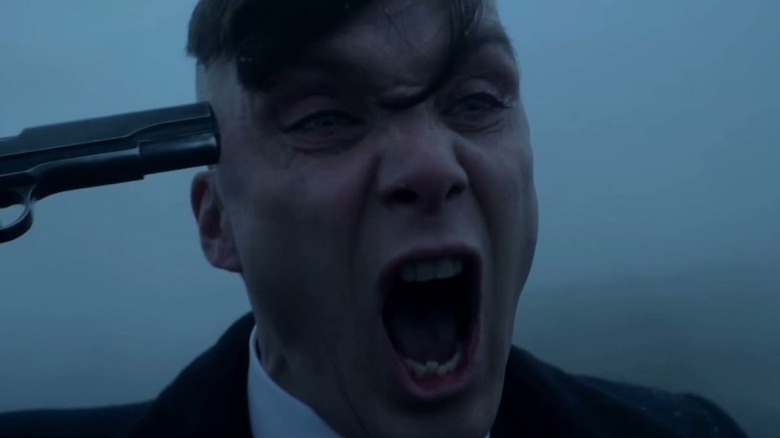 Cillian Murphy as Tommy Shelby in Peaky Blinders