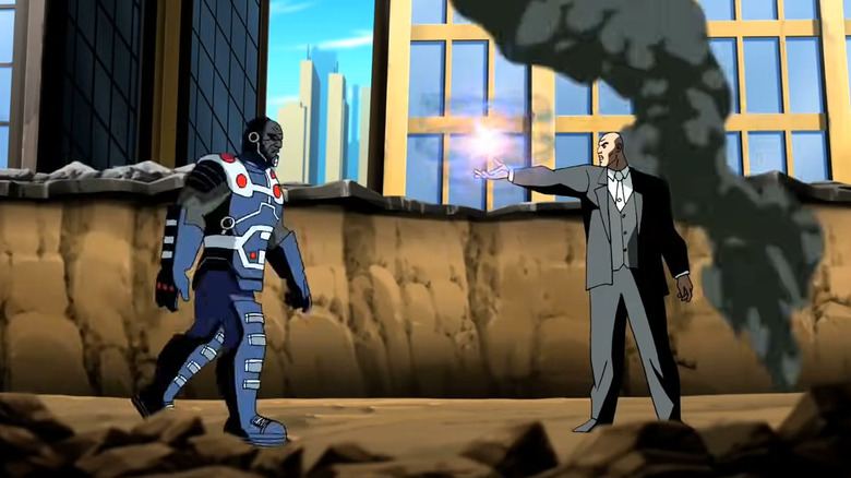 Darkseid and Lex Luthor in Justice League Unlimited