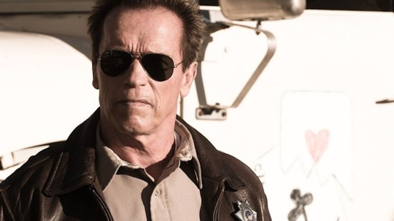 Arnold Schwarzenegger lays down the law as Sheriff Ray Owens in The Last Stand