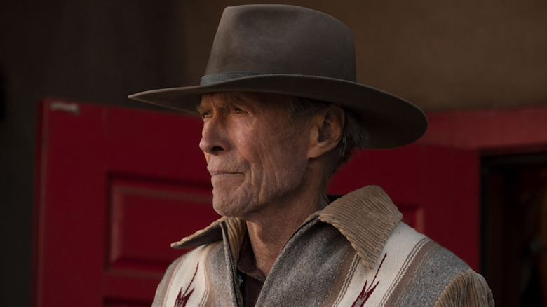 Clint Eastwood looks weathered as Mike Milo in Cry Macho