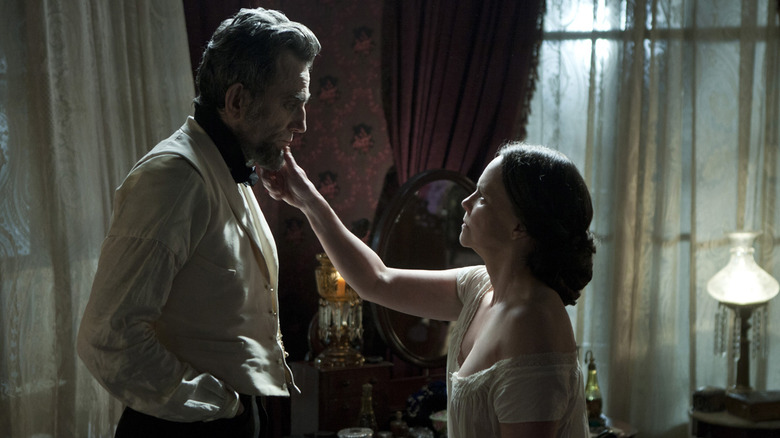 Daniel Day-Lewis and Sally Field as Abraham and Mary Todd Lincoln in "Lincoln"