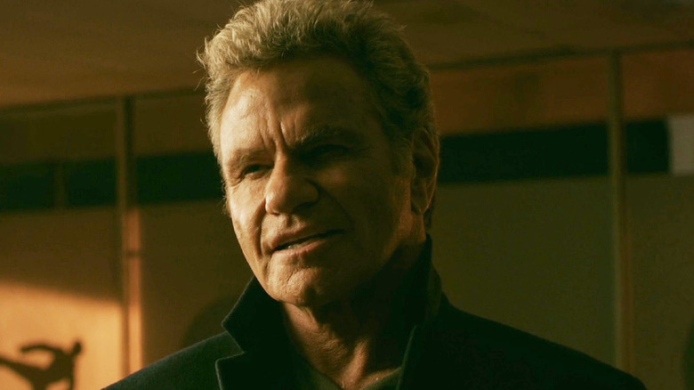 Martin Kove's John Kreese looking ominous on Cobra Kai