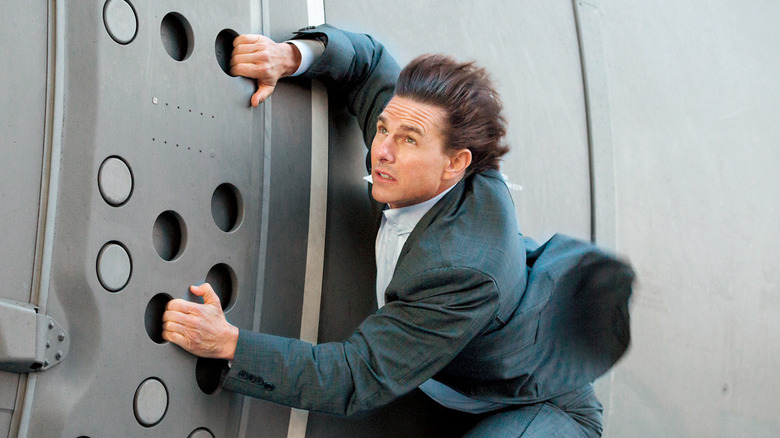 Tom Cruise in Mission: Impossible – Rogue Nation